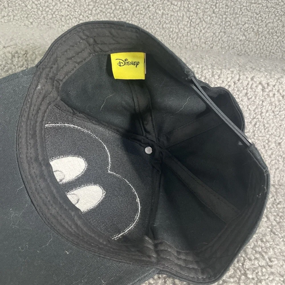 Disney Mickey Mouse Black 3D Ears Snapback Baseball Cap Hat RN 55219 Youth